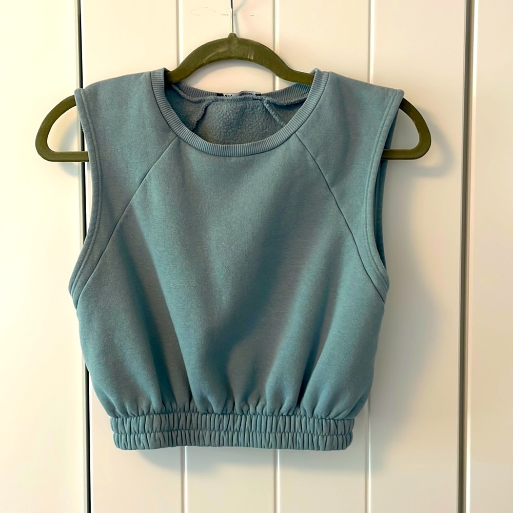 Zara sweatshirt vest